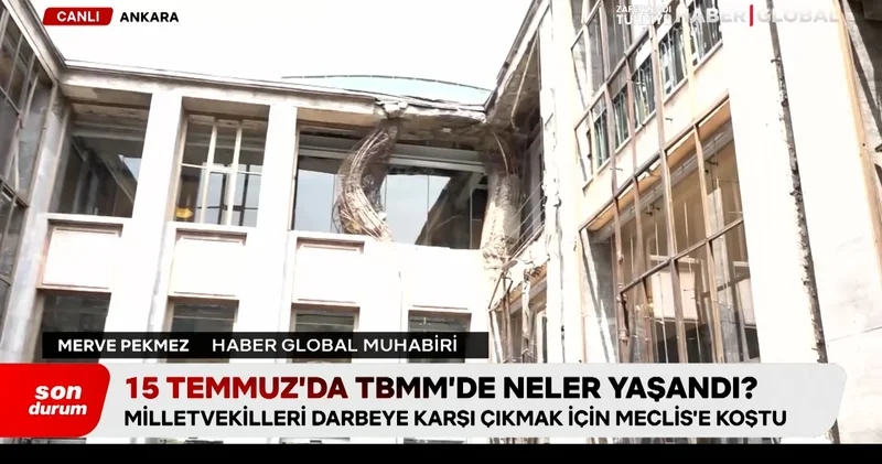 Darbecilerin kullandığı F 16 lar bombalamıştı! 15 Temmuz gecesi TBMM de neler yaşandı?