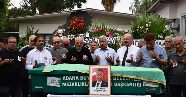 Adana da eski TSYD Genel Başkan Yardımcısı Hoşfikirer in cenazesi defnedildi Adana Haberleri