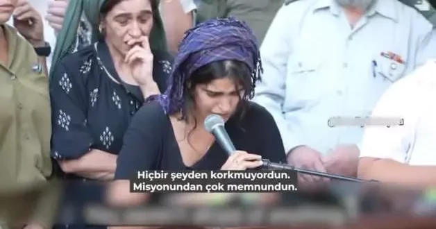 İsrailli aileler cenazelerinde bile ağızlarında kötülük saçılıyor!