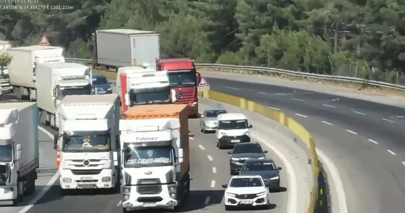 Dronlu trafik uygulamasında 730 bin 944 lira ceza