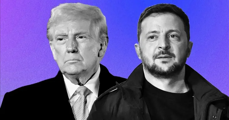 ABD Ukrayna hattında telefon diplomasisi! Zelenskiy Trump görüşmesi!