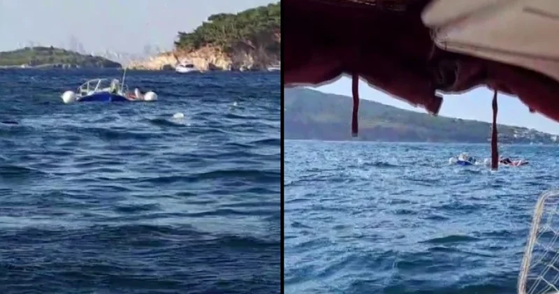 İstanbul da denizin ortasında can pazarı! Yolcular ölüm kalım savaşı verdi