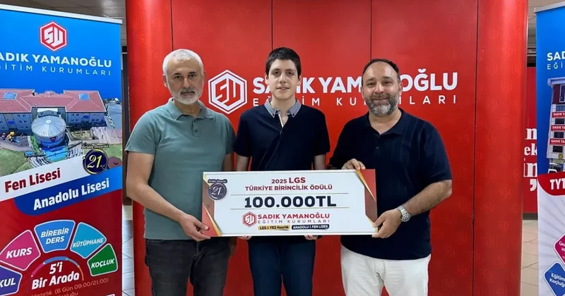 LGS Türkiye birincisinden yetim çocuklara büyük destek