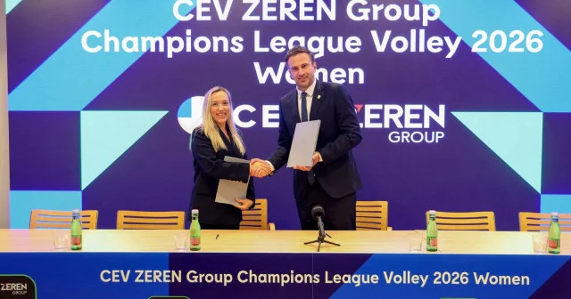 Zeren Group Kadınlar Şampiyonlar Ligi’nde CEV’in isim ortağı oldu Voleybol Haberleri