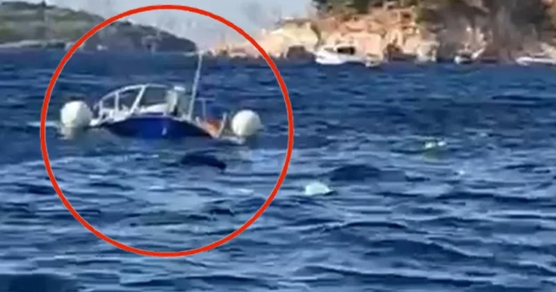 Heybeliada açıklarında can pazarı kamerada: Motoryat ile tekne çarpıştı Sözcü Gazetesi