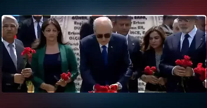 Meclis te 15 Temmuz Anma Töreni! Anıta karanfiller bırakıldı