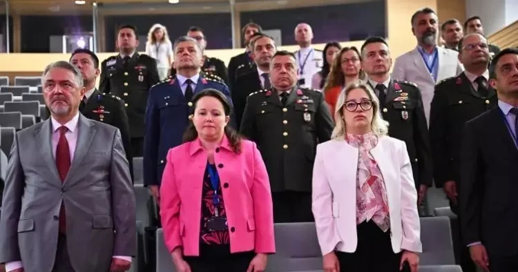 NATO Karargahında 15 Temmuz şehitleri için anma töreni düzenledi