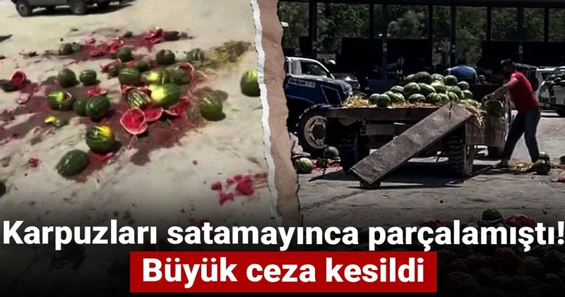 Bu da karpuz parçalama cezası! Bakanlık inceleme başlattı