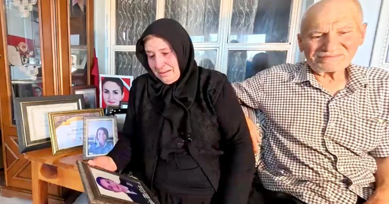 Kadın özel harekat polislerinden şehit Sevda Güngör ün ailesine ziyaret