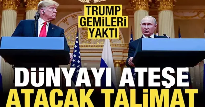 Dünyayı ateşe atan talimat! Moskova ve Petersburg u vurun
