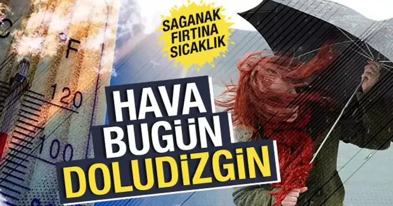 Kuvvetli yağış ve fırtına geliyor! Meteoroloji bölge bölge uyardı