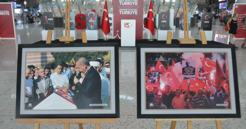 İstanbul Havalimanı’nda 15 Temmuz sergisi