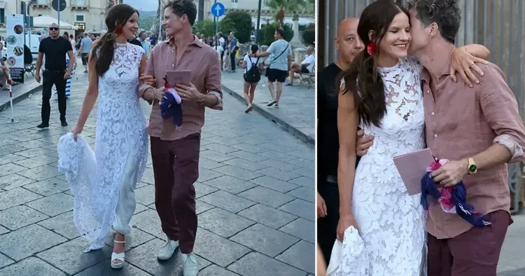 Ünlü şarkıcının kızı sokak düğünüyle evlendi...40 ına kadar bekledi ama değdi... Ama o skandal kıyafet gelin ayıp oldu