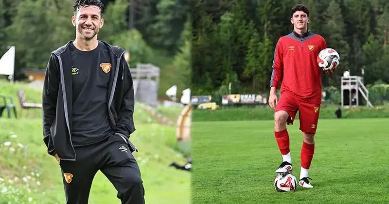Göztepe de kaptan İsmail ve Taha hedefe odaklandı
