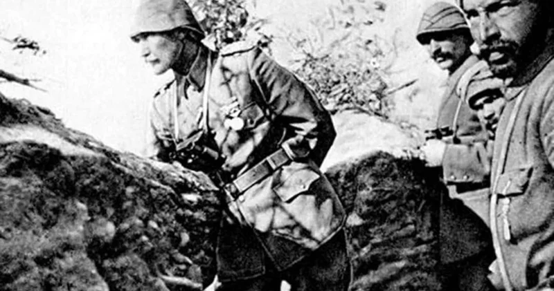 57 nci Alay ın yer altındaki savaşının hatırası olan kurşun, Atatürk e hediye edilmiş