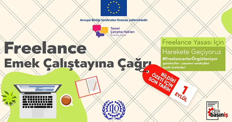DİSK Basın İş ten freelance çalışanlara yönelik çalıştaya davet