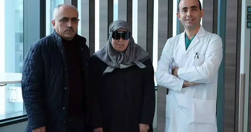 Gözünü çekmecenin kulpuna çarpan hasta, tedaviyle sağlığına kavuştu