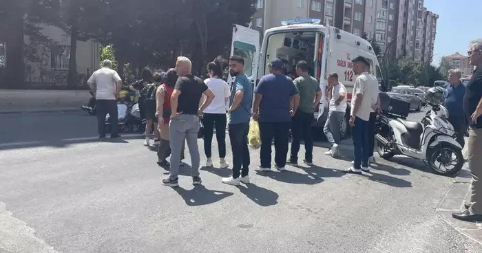 Yaya geçidinden geçen çocuğa otomobil çarptı: 1 yaralı