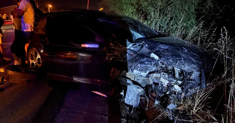 Sakarya da feci kaza! 1 i ağır 8 yaralı