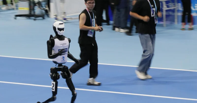Çin de Dünya İnsansı Robot Oyunları başladı