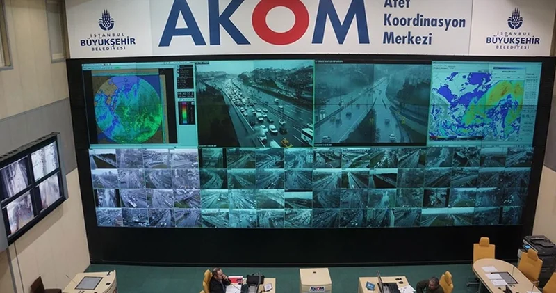 AKOM dan İstanbul için kritik uyarı