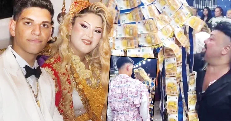 Kobra Murat ın kızı evlilik yolunda ilk adımı attı... Euro şemsiyesi, TL ceketi
