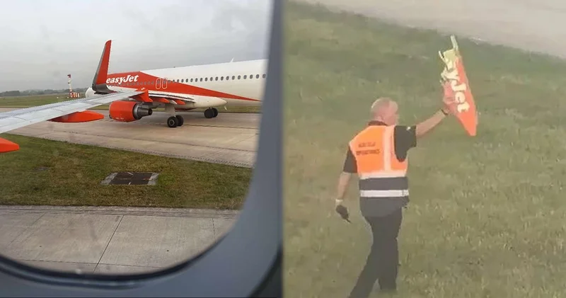 Uçaklar yerde çarpıştı: Kanadından parça koptu