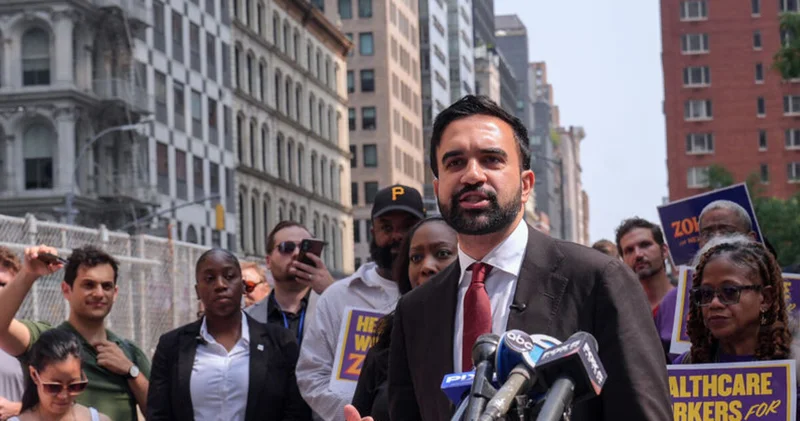 New York un ilk Müslüman Belediye Başkanı adayı Mamdani TIME kapağında Dış Haberler