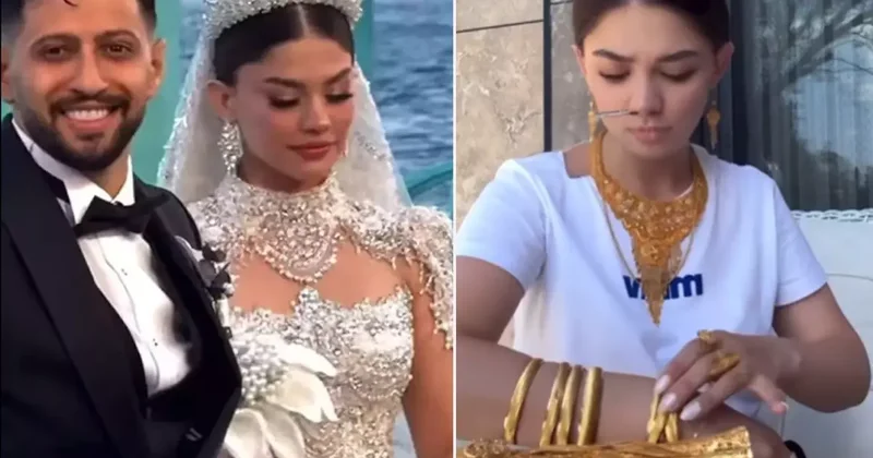 Kilolarca altın takılmıştı! Burak Bulut un eşi Eda Sakız tek tek saydığı anları yayınladı