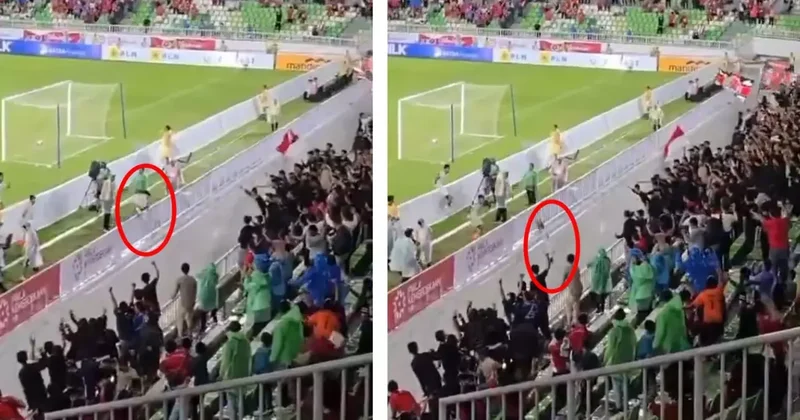 Gol sevinci esnasında 3 metreden boşluğa düştü