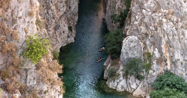 Kapuz Kanyonu ndaki kirliliğe tepki Antalya Haberleri