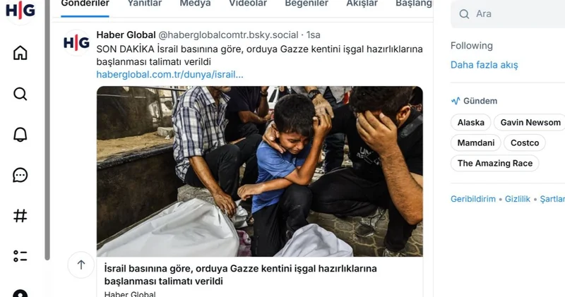 X ten sıkıldın mı? Haber Global i BlueSky da takip et!