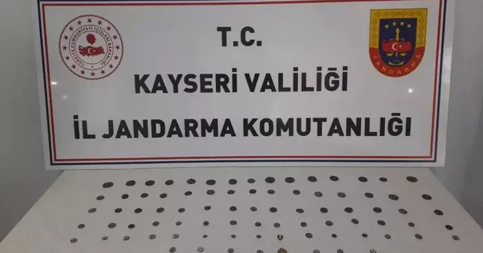 Kayseri de tarihi eser operasyonu