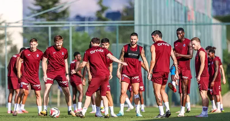 Trabzonspor da Kasımpaşa mesaisi sürüyor