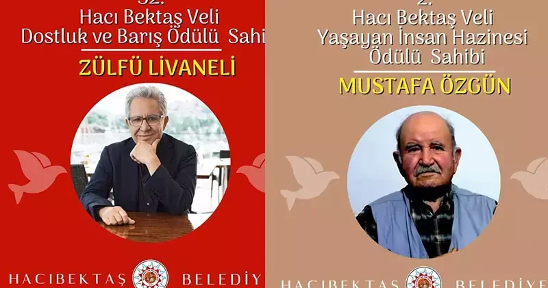 Hacıbektaş Veli Dostluk ve Barış ödülü, Zülfü Livaneli’ye verildi