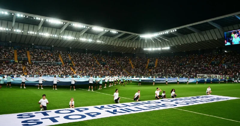 UEFA bir kez daha katilin İsrail olduğunu söyleyemedi