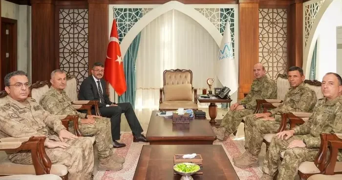 Orgeneral Levent Ergün’den Vali Çelik’e ziyaret