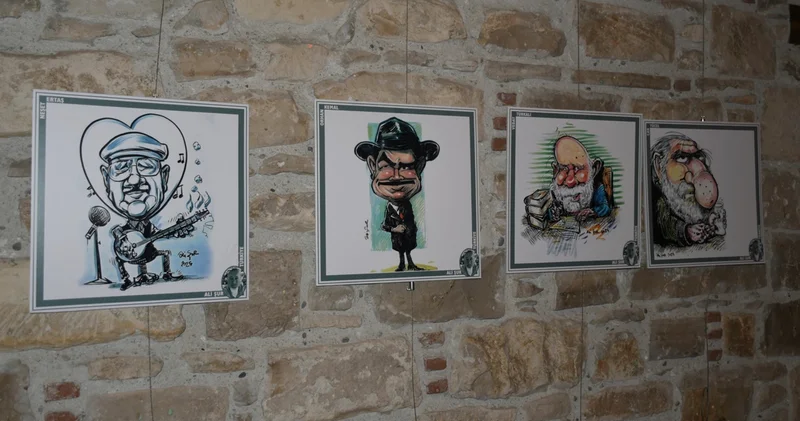 Kuşadası nda Uluslararası Portre Karikatürleri Sergisi açıldı