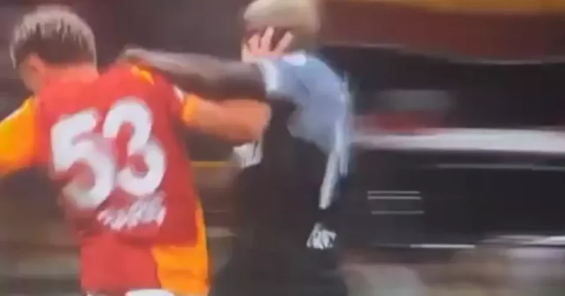 Galatasaray ın attığı gol faul mü? Sosyal medyada büyük tartışma