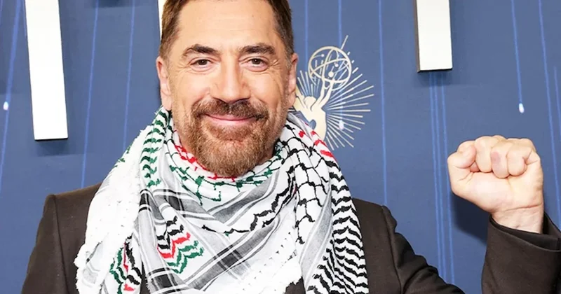 Javier Bardem, Emmy Ödülleri nin kırmızı halısına Filistin kefiyesiyle çıktı Sözcü Gazetesi