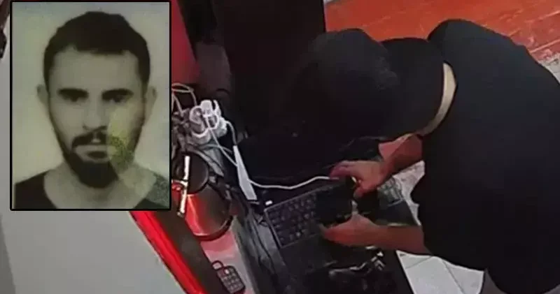 Taksim de 1 ay önce işe başladığı dükkanı soydu; telefonu Şuna bak diyerek çaldı