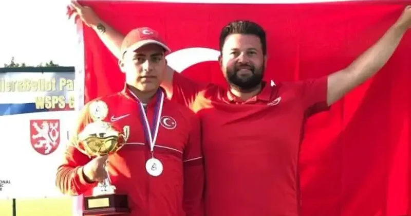 Milli sporcu Muaz Erdem Madran, atıcılıkta dünya şampiyonu olarak tarihe geçti!
