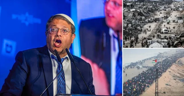 Siyonist Ben Gvir Gazze Şeridi üzerindeki işgal planını Bunu yapmak için ideal yer diyerek duyurdu Dünya Haberleri
