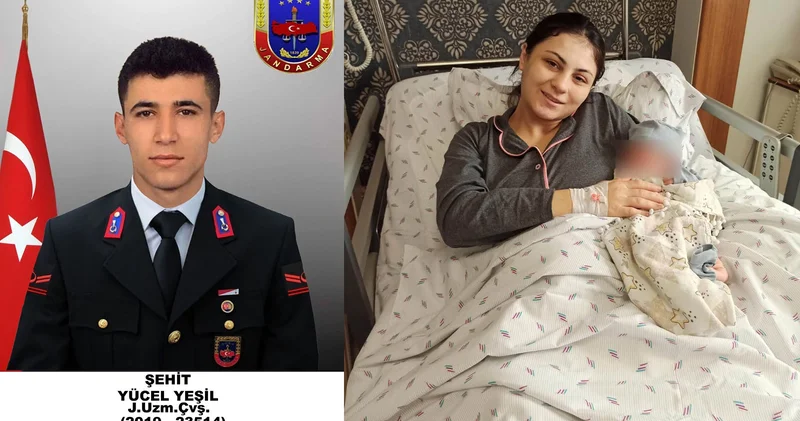 Geçtiğimiz gün son yolculuğuna uğurlanan şehidin adı, bugün doğan oğluna verildi