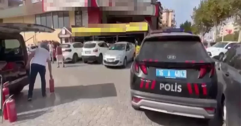 10 Yaşındaki Çocuk Market Yangınına Neden Oldu