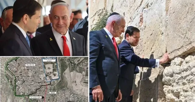 ABD Dışişleri Bakanı Rubio ve Netanyahu Mescid i Aksa nın yakınındaki tünelleri gezdi Dünya Haberleri