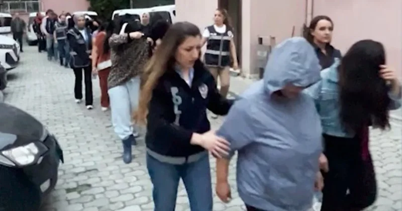 Masaj salonlarını fuhuş için kullandılar