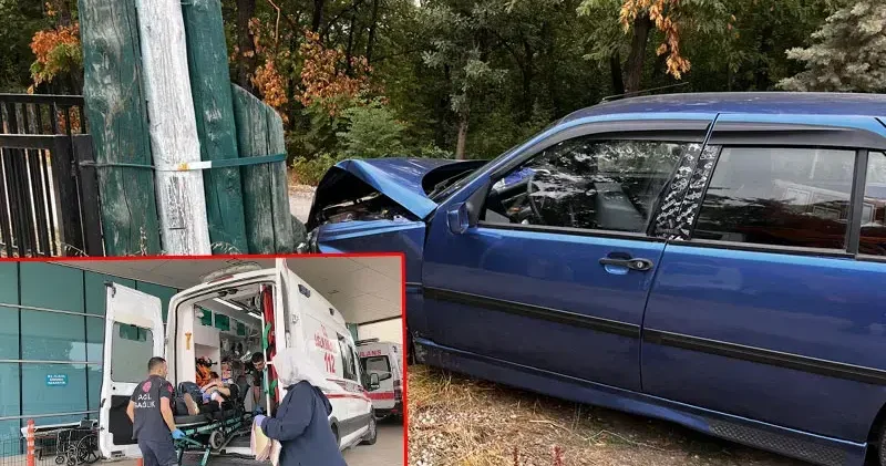 2 kardeş, yaralanan anne ve babalarının kucağında hastaneye getirildi