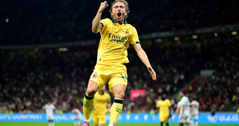 40 yaşındaki Luka Modric, Milan ı galibiyete taşıdı