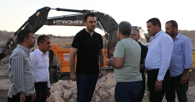 Hasankeyf te doğalgaz altyapı çalışmalarına başlandı Batman Haberleri